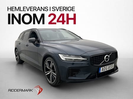 Volvo V60 T6 350hk AWD R-Design Pano H/K Kamera Värmare Drag