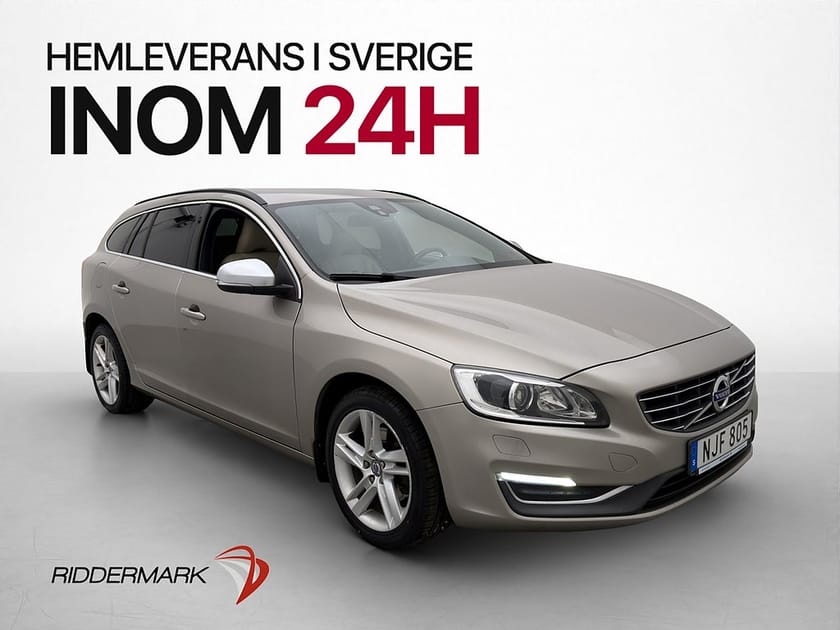 Bild 1 av Volvo V60 D4 Momentum VOC Värmare Skinn Rattvärme Drag