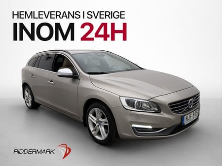 Volvo V60 D4 Momentum VOC Värmare Skinn Rattvärme Drag