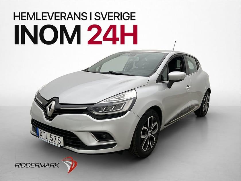 Bild 1 av Renault Clio 0.9 TCe 90hk Intens Navi Halvskinn Bluetooth