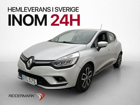 Renault Clio 0.9 TCe 90hk Intens Navi Halvskinn Bluetooth