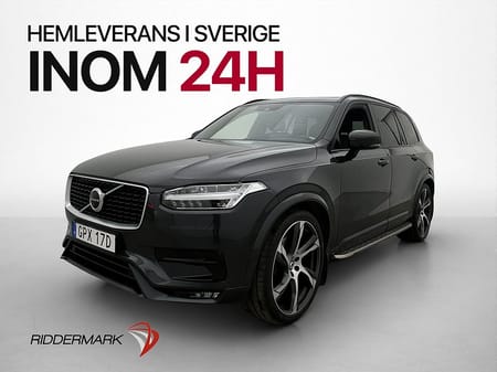 Volvo XC90 B5 AWD R-Design 7-Sits VOC B&W Pano HuD 360 Skinn