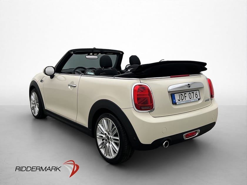 Bild 5 av MINI Cooper Convertible Cabrio 136hk P-sensor Halvskinn Farthållare