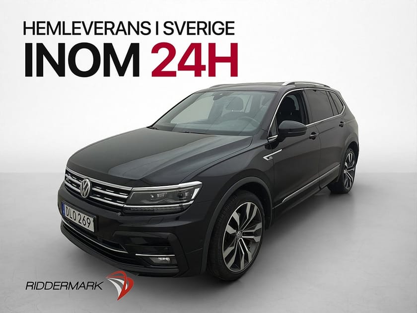 Bild 3 av Volkswagen Tiguan Allspace 7-sätes 7-sits GT R-Line Drag Kamera Värm