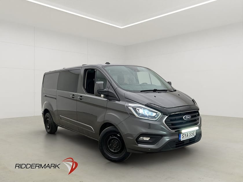 Bild 1 av Ford Transit Custom 300 Crew Van transit-custom CrewVan L2 Värm Drag Kamera CARPLAY Moms