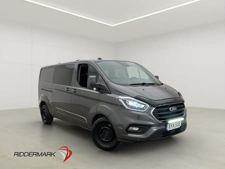 Ford Transit Custom 300 Crew Van transit-custom CrewVan L2 Värm Drag Kamera CARPLAY Moms