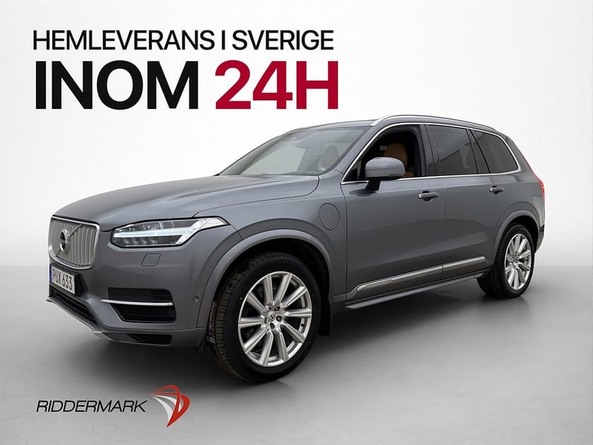 Bild 3 av Volvo XC90 7-seater T8 AWD Inscription 7-Sits B&W HUD Luft Pano 360°