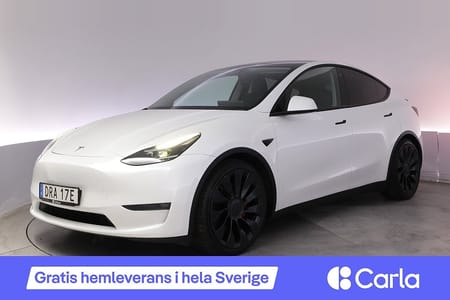 Tesla Model Y Performance AWD Autopilot Panorama Drag