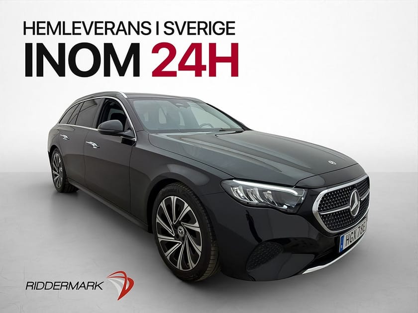 Bild 1 av Mercedes-Benz E 300 T e 313hk Avantgarde MOMS Drag Läder Kam