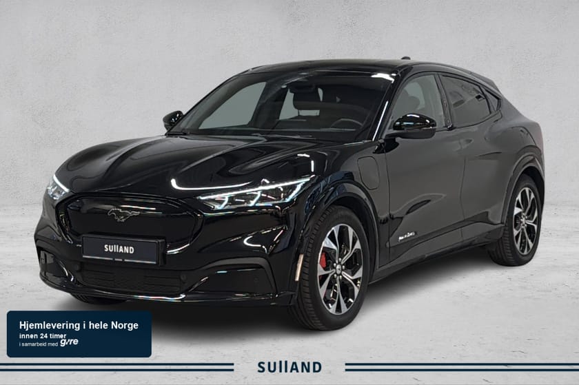 Bilde 1 av Ford Mustang Mach-E Long Range AWD LR /Batteritest/Hengerfeste/Fjernstart/El.Stoler/++