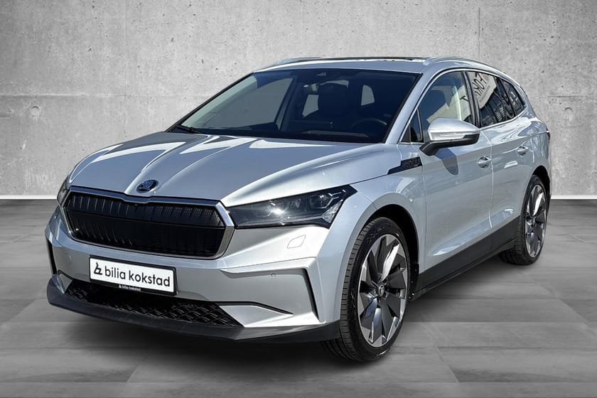 Bilde 1 av Škoda Enyaq iV 80 iV80/Matrix/R.Kam/Keyless/Krok/Skinn/Pano/S+V