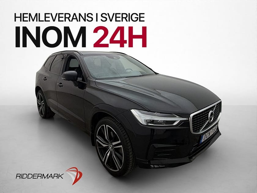 Bild 1 av Volvo XC60 B4 AWD R-Design Pano H/K HUD Värm 360° Navi Drag