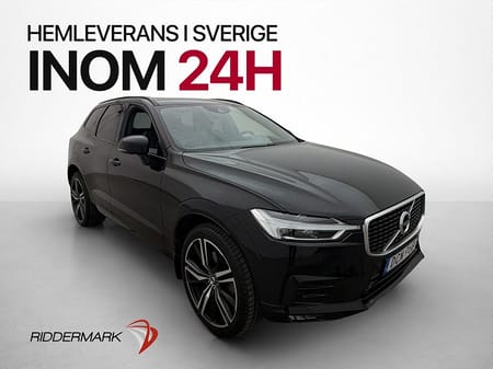 Volvo XC60 B4 AWD R-Design Pano H/K HUD Värm 360° Navi Drag