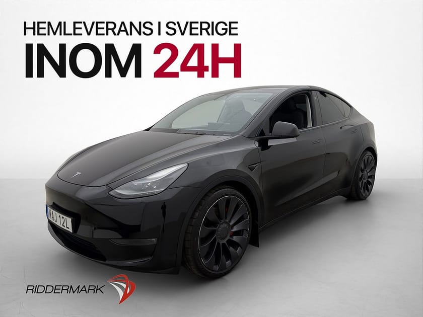 Bild 4 av Tesla Model Y Performance AWD 534hk Värmepump MOMS Pano Drag