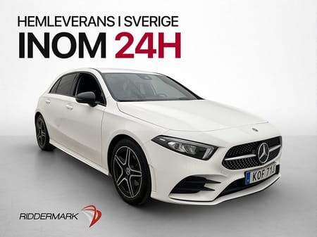 Mercedes-Benz A 180 136hk AMG Night Edition Kamera Farthåll