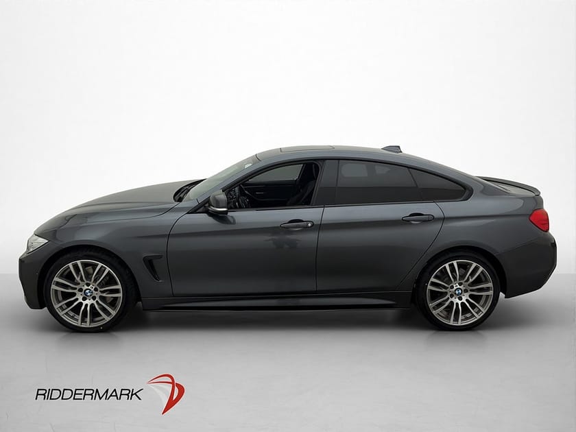 Bild 4 av BMW 430d xDrive Gran Coupé 430 258hk M Sport Pano Kamera H/K HUD Navi Drag