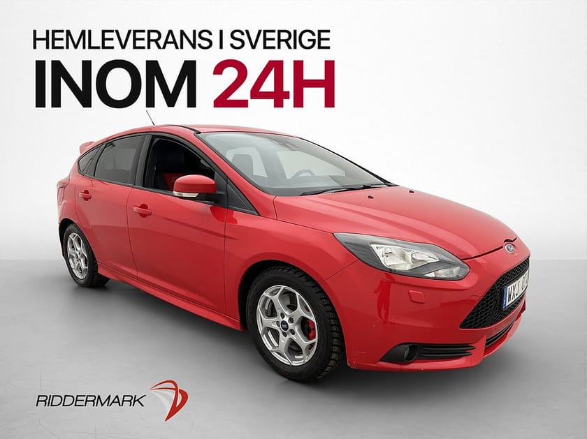 Bild 1 av Ford Focus ST 250hk Recaro Värmare Döda-Vinkel Halvskinn