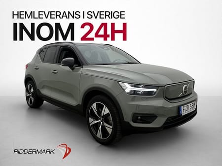 Volvo XC40 Recharge Twin 408hk Plus Halvskinn Navi Kamera
