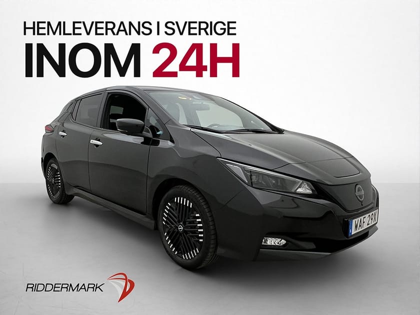 Bild 1 av Nissan Leaf 150hk 360°-K Navi Carplay Döda-vinkel Bluetooth
