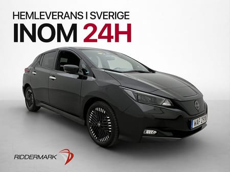 Nissan Leaf 150hk 360°-K Navi Carplay Döda-vinkel Bluetooth