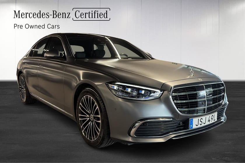 Bild 3 av Mercedes-Benz S 500 4MATIC Premiumpaket/Dragkrok/Vinterhjul/Bakhjulsstyrning