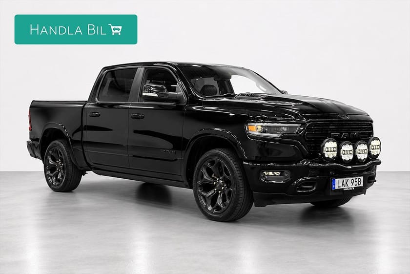 Bild 4 av RAM 1500 Crew Cab 5.7 V8 HEMI NIGHT LARAMIE 4x4 Drag 395hk