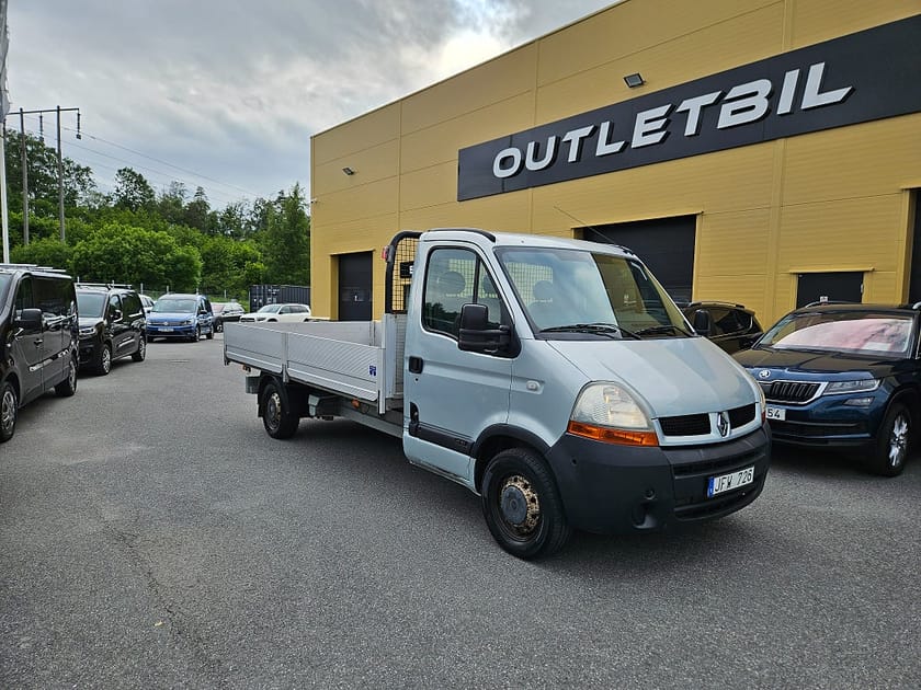 Bild 2 av Renault Master Chassi Cab 3.5 T 2.5 dCi 116hk Tipp Flak Drag