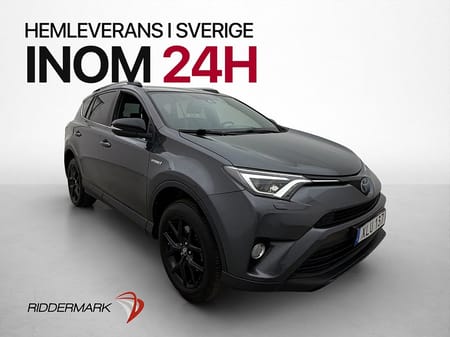 Toyota RAV4 Hybrid AWD 197hk X-Edition Kamera Halvskinn Drag