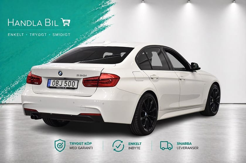 Bild 5 av BMW 330i Sedan M Sport Alcantara Backkamera 252hk