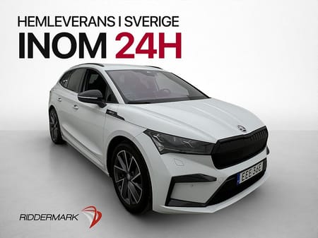 Škoda Enyaq iV 80x Skoda Sportline Kamera Navigation CarPlay Rattvärm