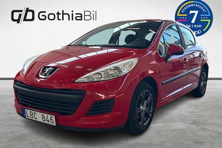 Peugeot 207 5-dörrar 1.4 VTi AC Isofix Endast 9600 mil