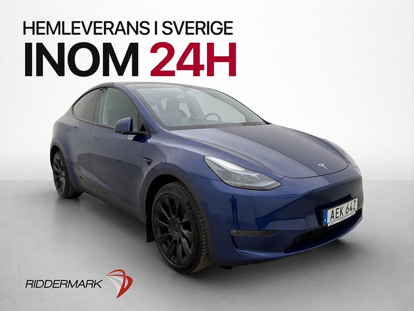 Bild 4 av Tesla Model Y Long Range AWD Svensksåld Panorama