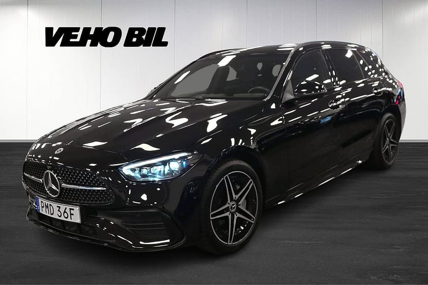 Bild 1 av Mercedes-Benz C 300 T e AMG Drag Distronic Rattvärme Keyless NightPackage