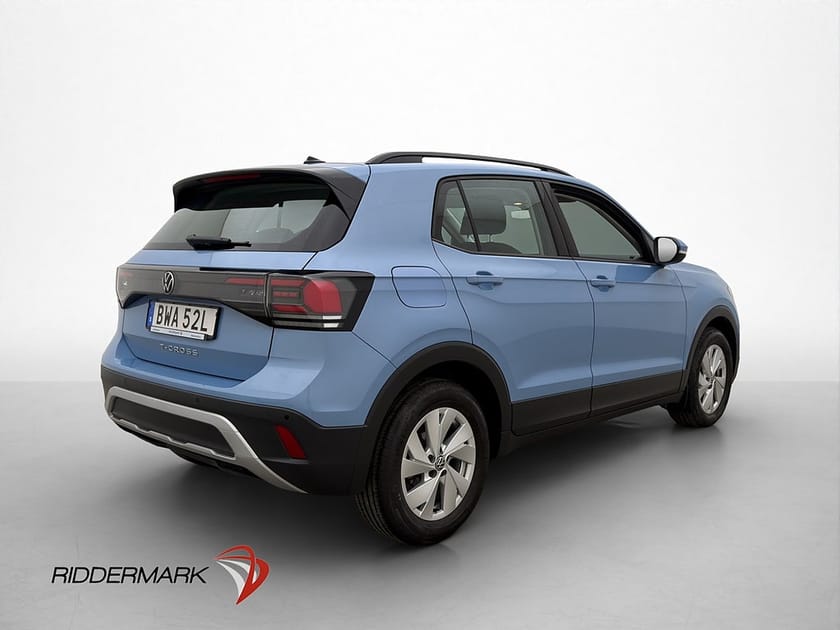 Bild 4 av Volkswagen T-Cross 1.0 TSI Life P-Sens CarPlay Nyservad MOMS