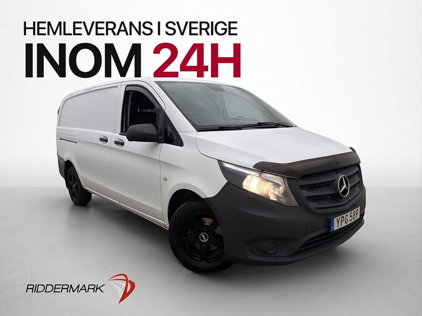 Bild 1 av Mercedes-Benz Vito 116 CDI 2.8t L2 116CDI Värmare Drag Skinn Farthållare