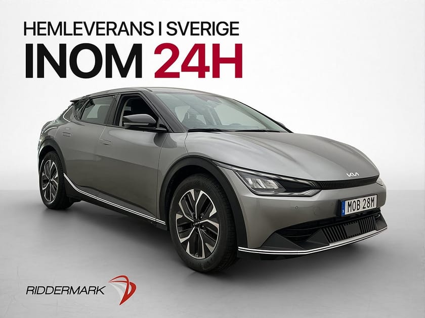 Bild 1 av Kia EV6 77.4 kWh Halvskinn Drag Värmepump Kamera Navi