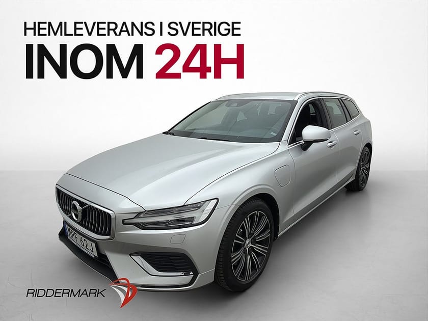 Bild 1 av Volvo V60 Recharge T6 AWD Inscription Skinn Värm CarPlay