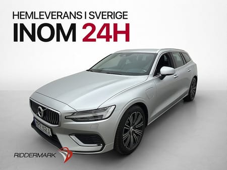 Volvo V60 Recharge T6 AWD Inscription Skinn Värm CarPlay