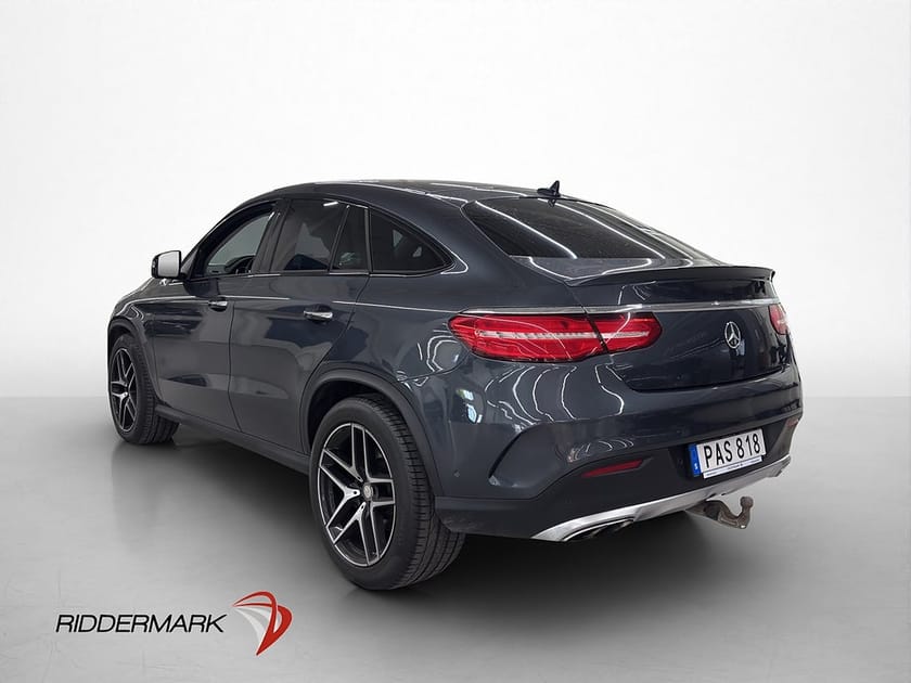 Bild 5 av Mercedes-Benz GLE 450 AMG 4MATIC Coupé 4M 360° Luftfjäd H/K Skinn