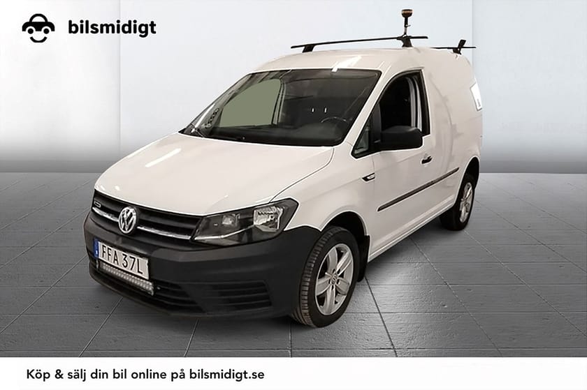 Bild 1 av Volkswagen Caddy Van Skåp 2.0 TDI 4M Aut Drag P-Sens LED-ramp MOMS 150hk
