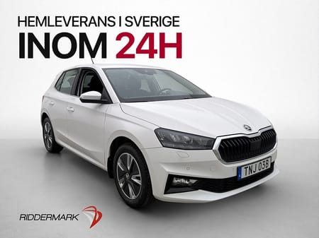 Škoda Fabia Skoda TSI 110HK Style Kamera CarPlay Rattvärme MOMS