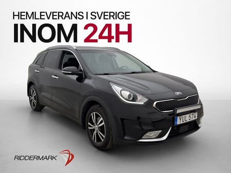 Kia Niro Hybrid Advance Plus Dragkrok Kamera CarPlay P-sens Skinn