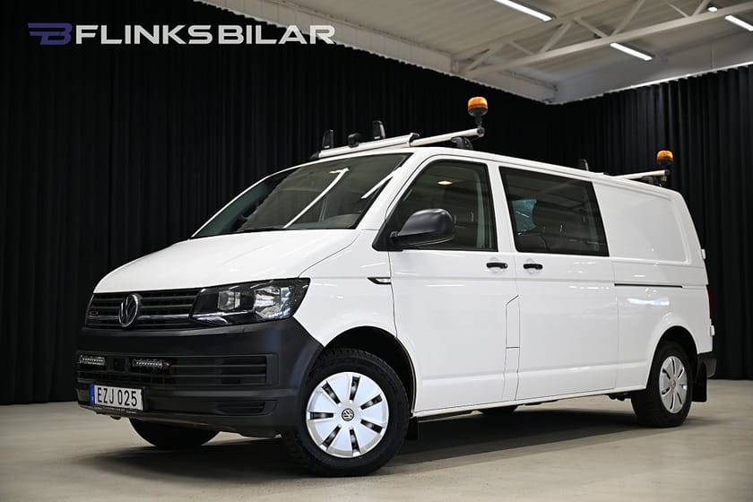 Bild 1 av Volkswagen Transporter Kombi 4Motion 150HK Kombi|Dubbelhytt|V-Inredd|EnÄgare|SeUtr!