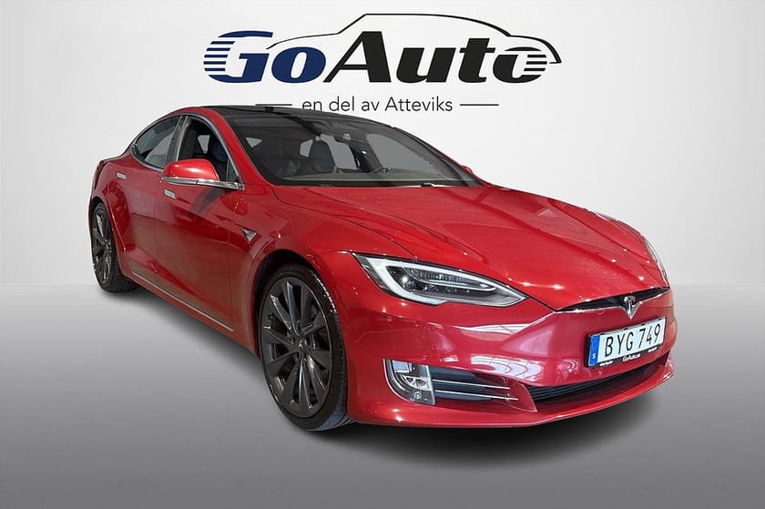 Bild 1 av Tesla Model S 75D 525hk Panorama Luftfjädring Autopilot 2,5 CCS