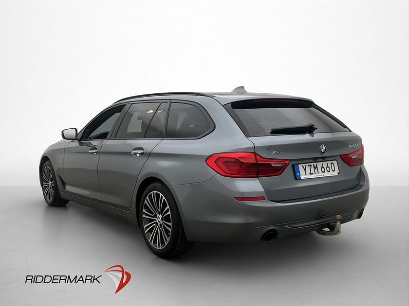 Bild 5 av BMW 520d xDrive Touring Sport line Drag HiFi Kamera Navi Två-Brukare