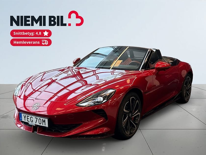 Bild 1 av MG Cyberster 77 kWh GT Dual Motor AWD 510 hk GPS BOSE Direktleverans