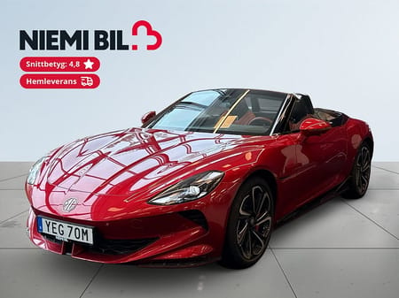 MG Cyberster 77 kWh GT Dual Motor AWD 510 hk GPS BOSE Direktleverans