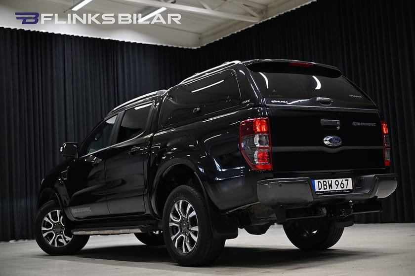 Bild 5 av Ford Ranger Dubbelhytt 2.0 213HK Automat|Wildtrack|Kåpa|Släde|Värmare|NyKamrem
