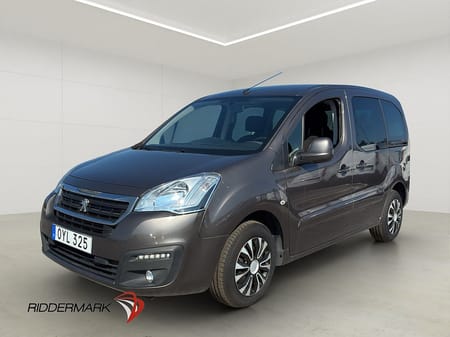 Peugeot Partner Tepee Ny-Kamrem Farthållare 7-Sits 1-Ägare