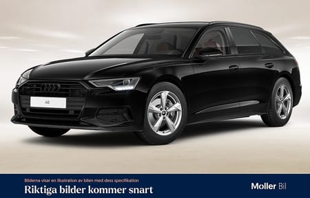 Audi A6 Avant 40 TDI quattro Pano/B&O/Drag/Svart-Opt/El-stol